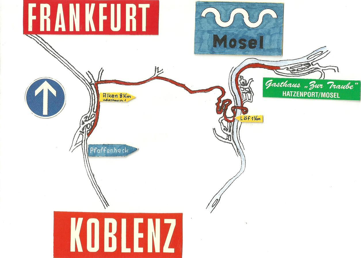 Hatzenport Gasthaus Zur Traube מראה חיצוני תמונה